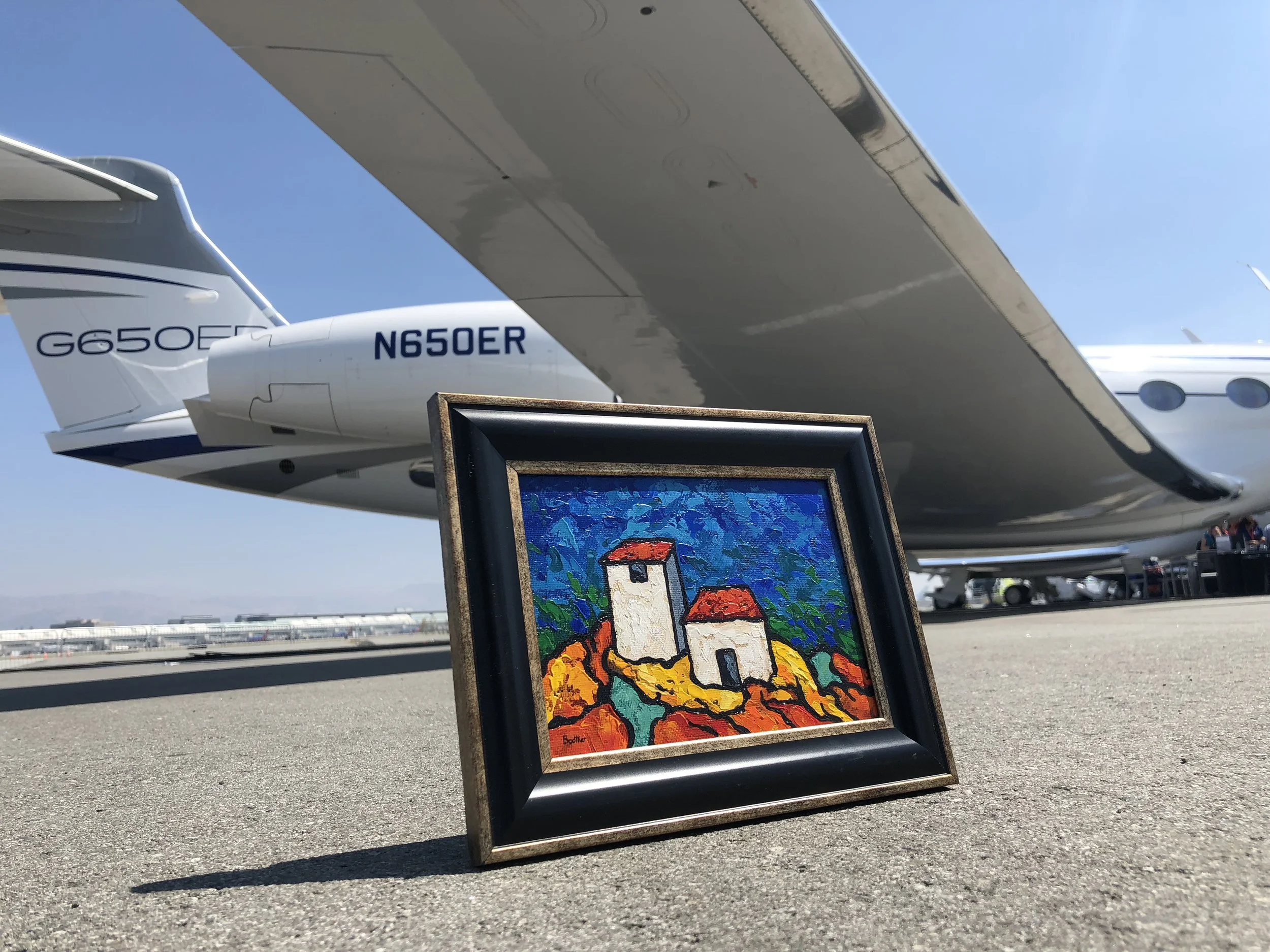 Plein Air and Planes - Just plain fun!