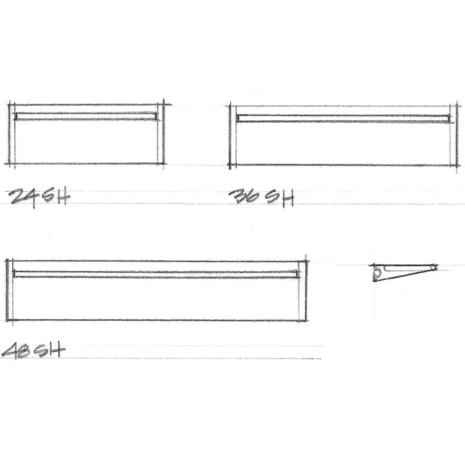 wall shelving