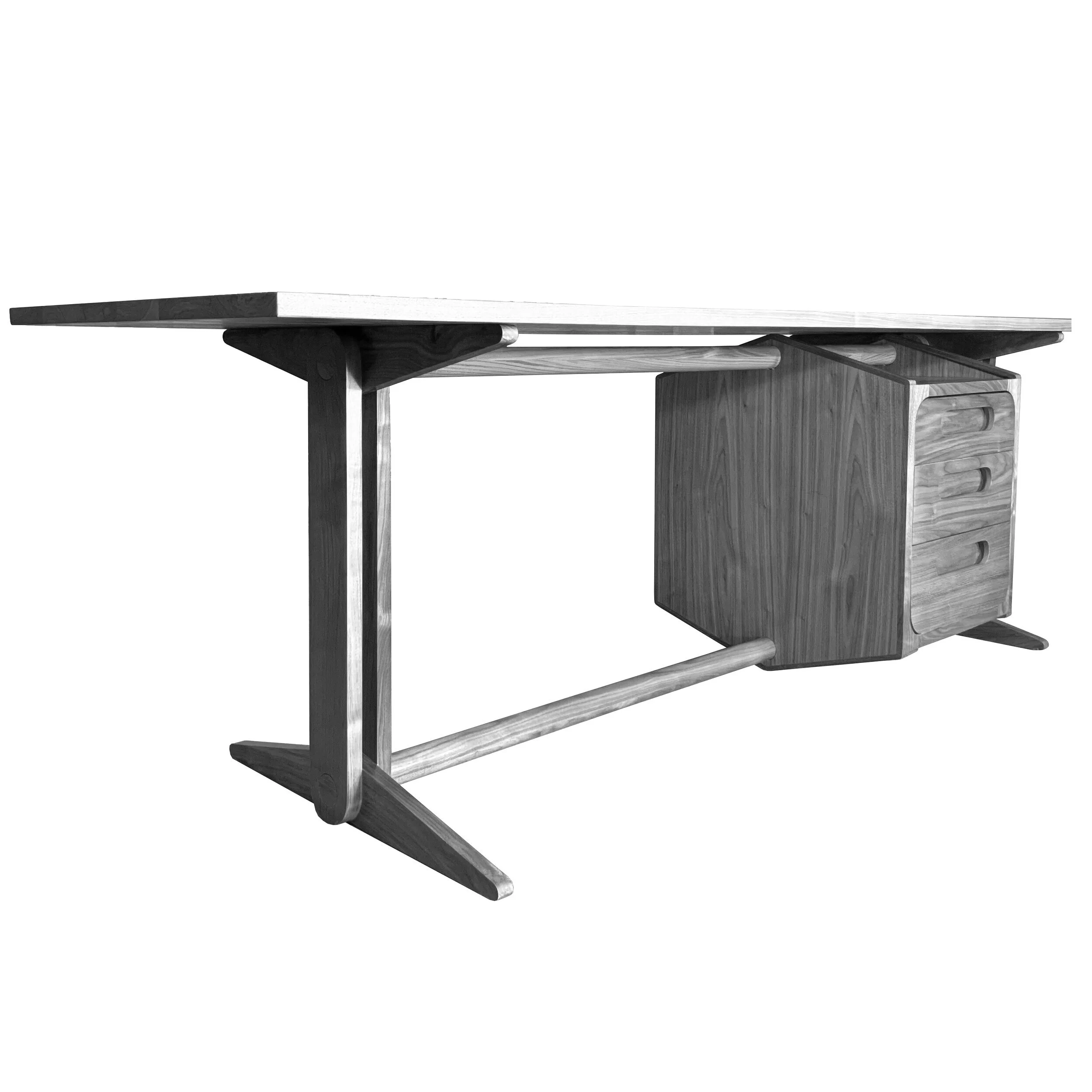 94 x 30 abacus file desk