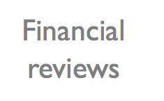 Non statutory review of financial statements