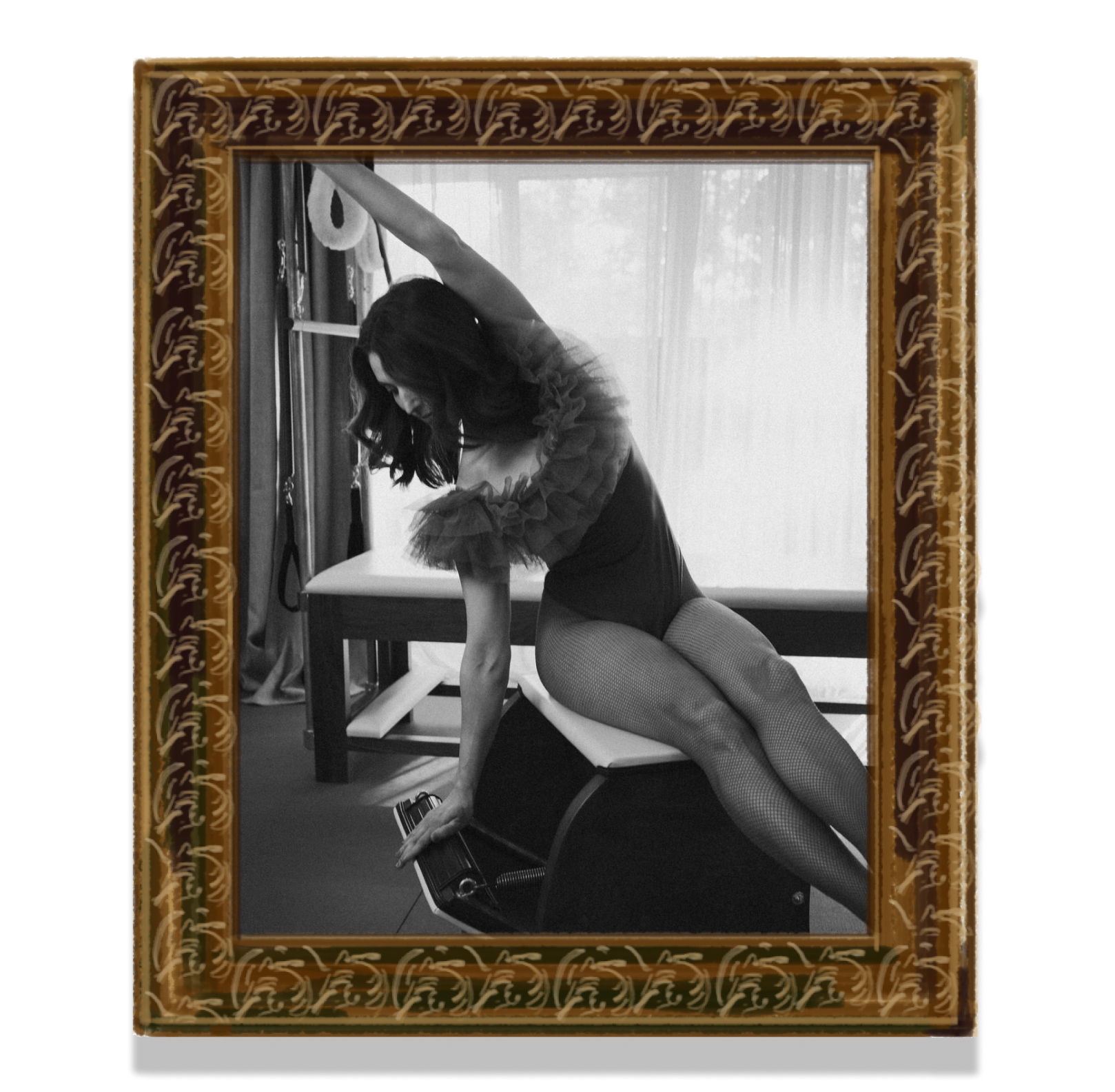 Pasche Pilates Jeanette on baby chair