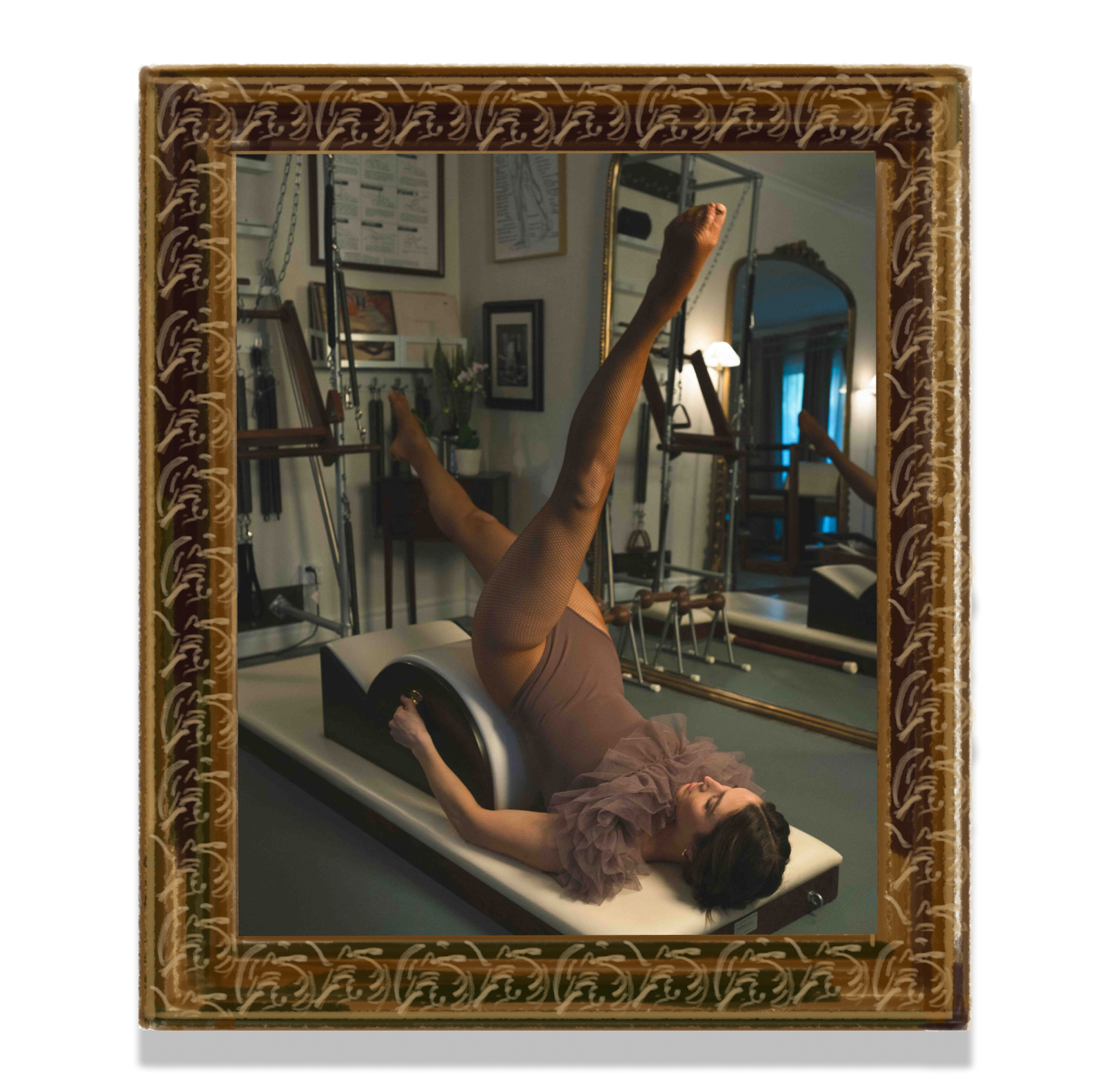 Pasche Pilates Jeanette on spine corrector
