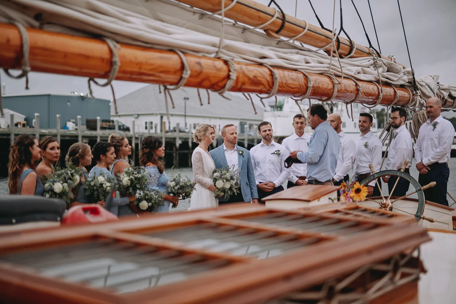 Our captain is licensed to perform wedding ceremonies. Photo: Closer North