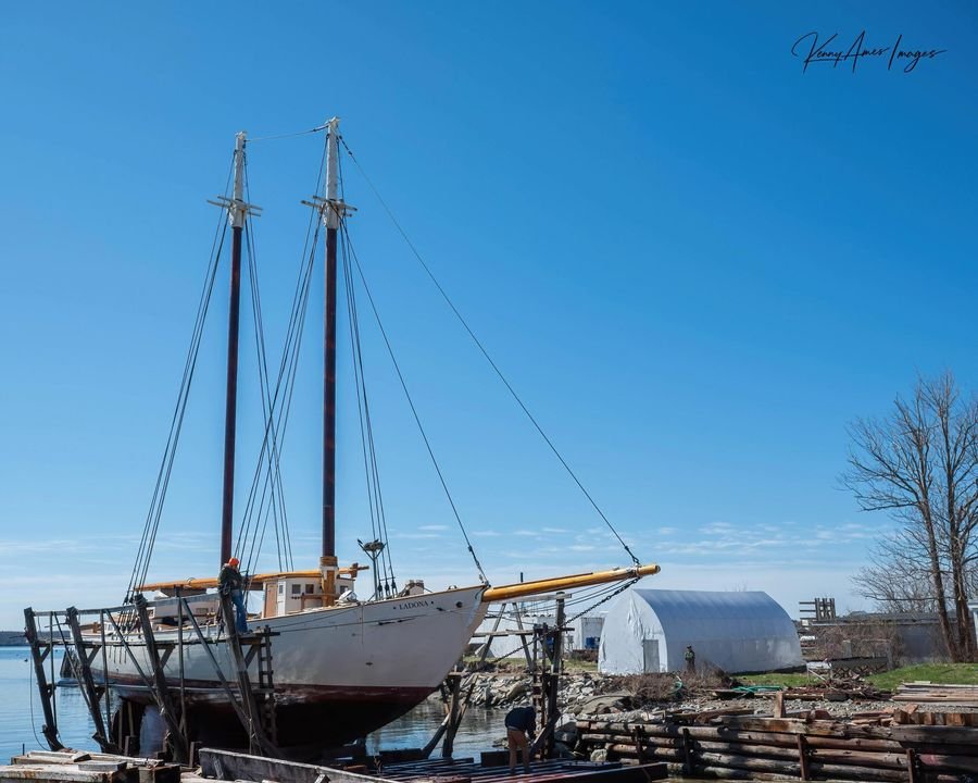 HAUL OUT 2024
Beautiful photos of Schooner Ladona kindly shared with us by photographer extraordinaire @kennyamesimages1. Thank you Kenny!

#SchoonerLadona
#ThisIsWindJamming
#MaineLife
#MaineWinjammerAssociation