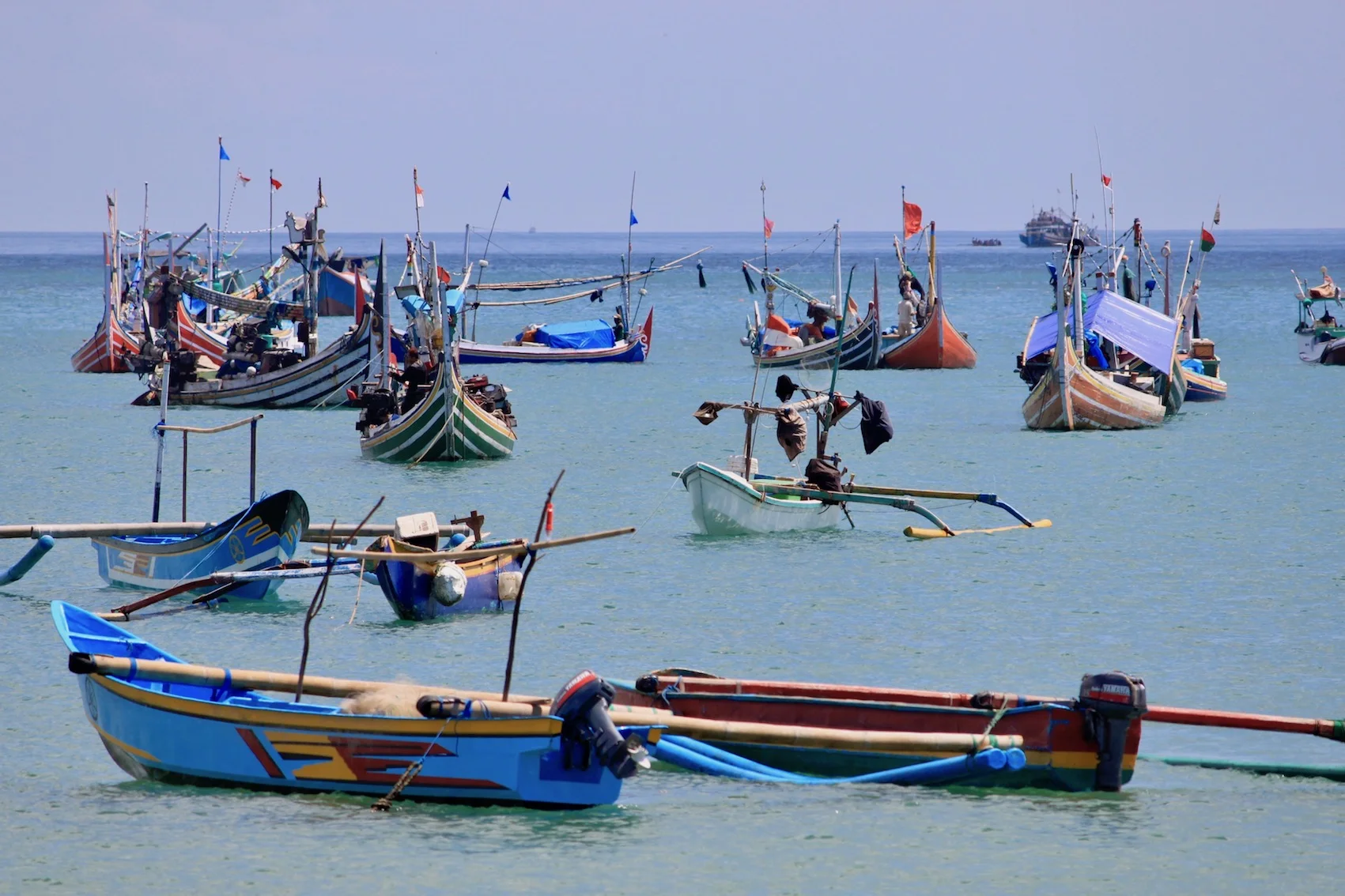 bali fish boats