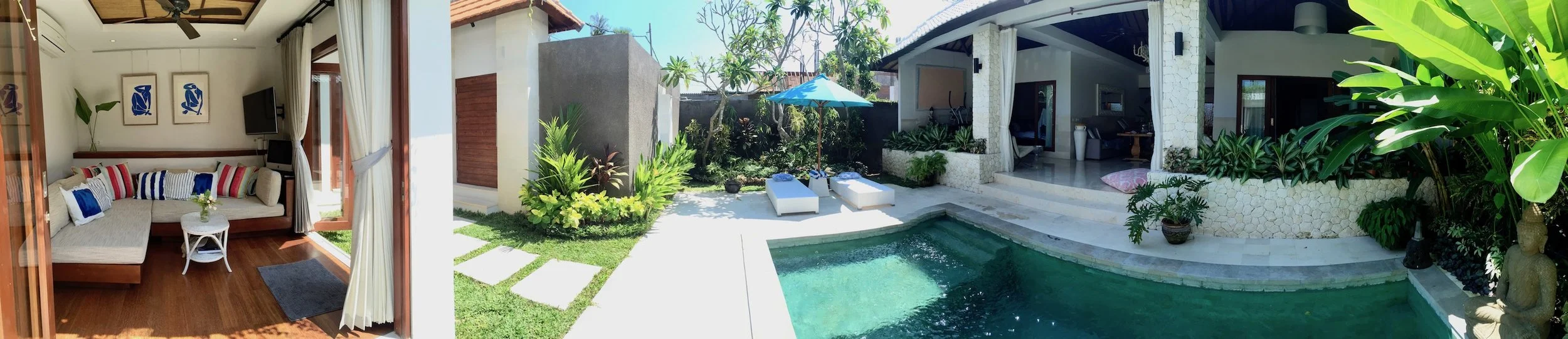 panoramic villa and pool