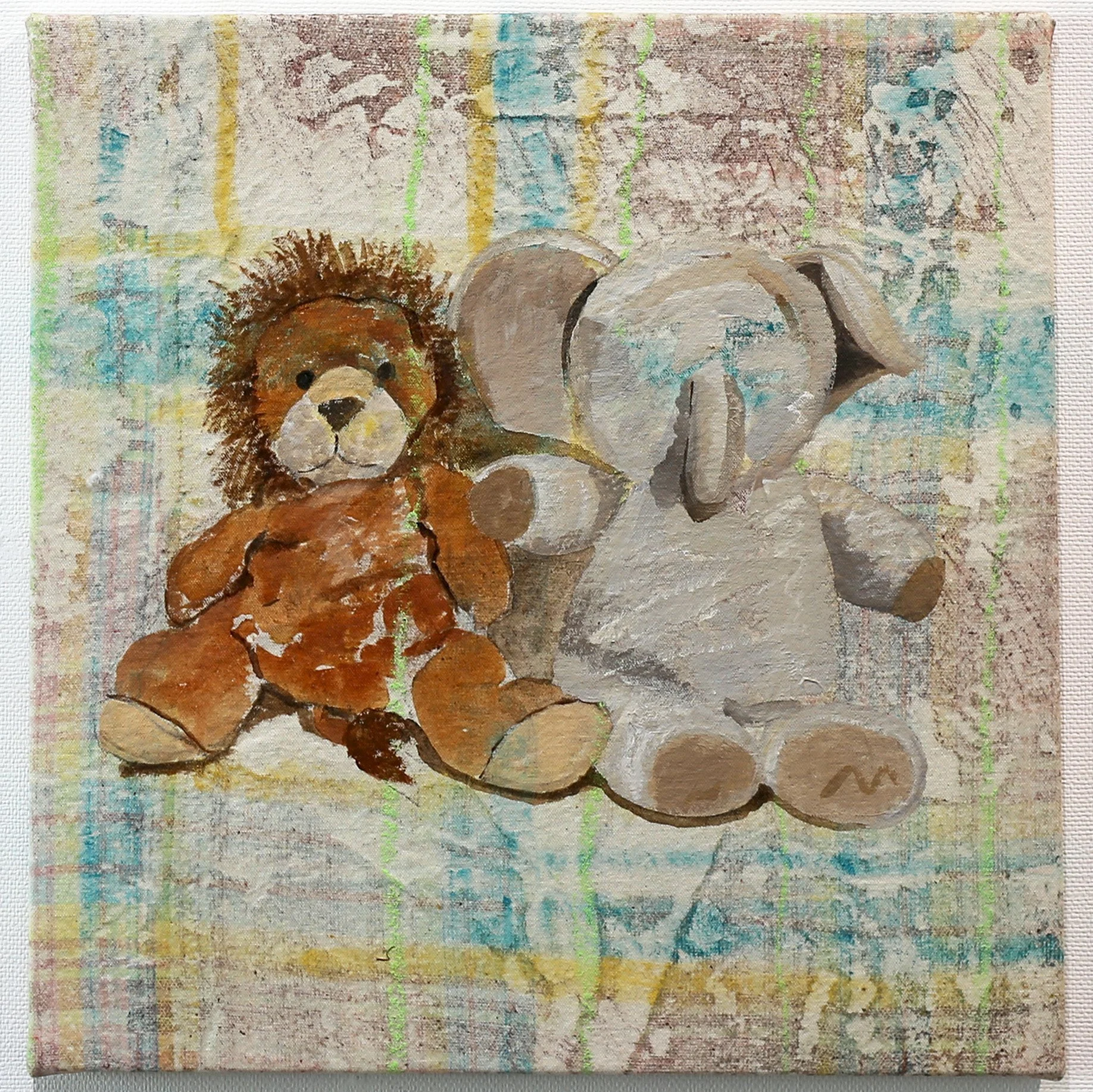 Lion and Elephant
