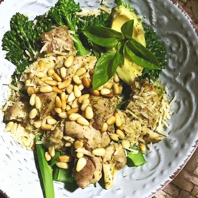 Quick Pesto Chicken