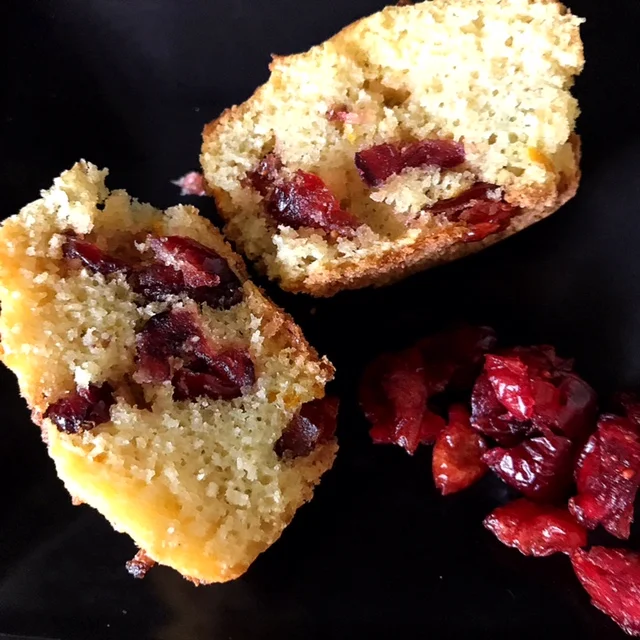 CRANBERRY-ORANGE MUFFINS