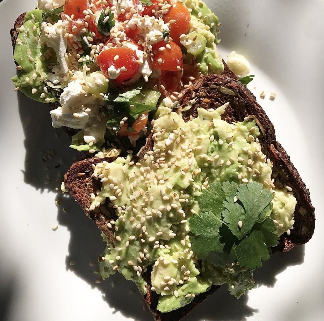 Smashed Avocado on Toast