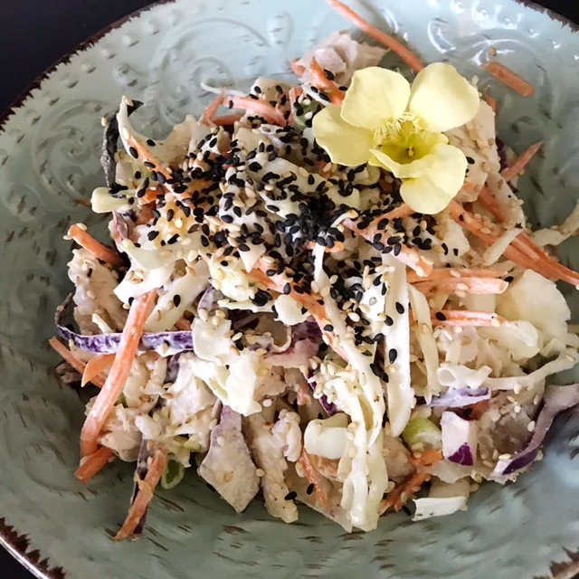 Quick Chicken Slaw