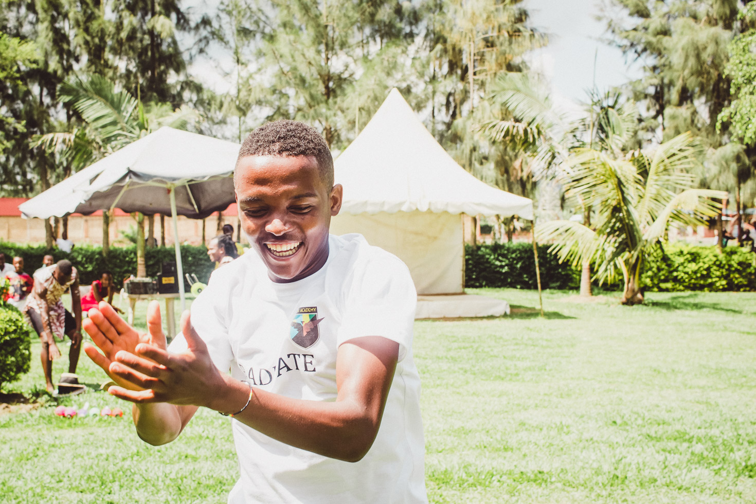 soccer player dancing in field, joy, hope