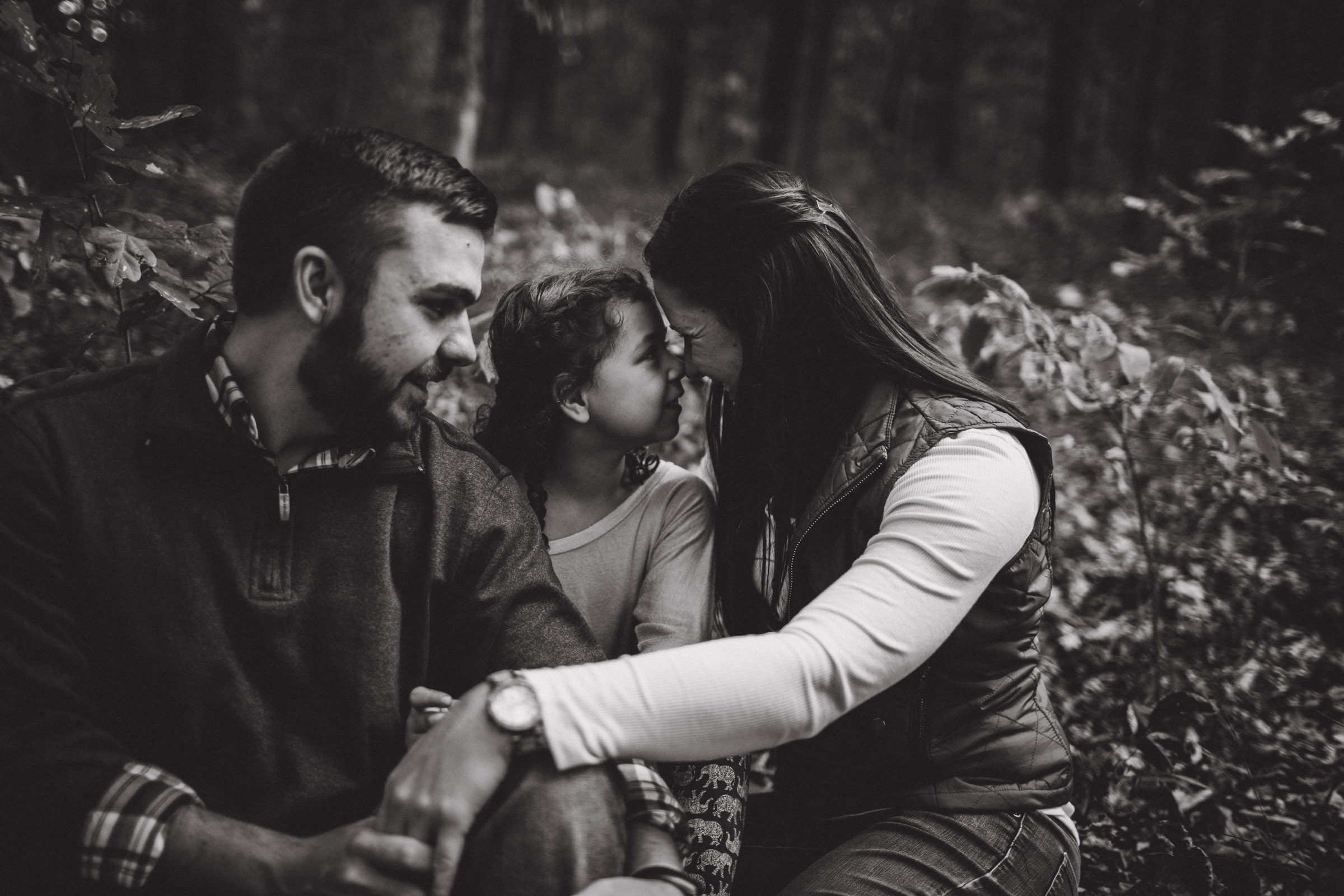 Eskimo Kisses and family cuddles 