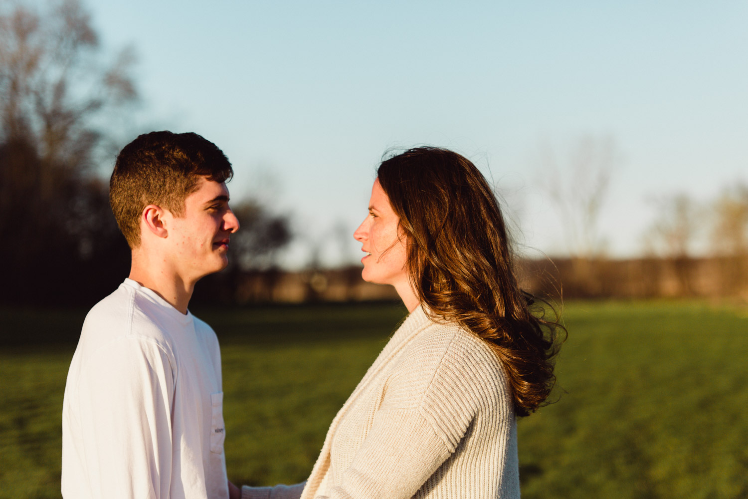 mother speaking life into son