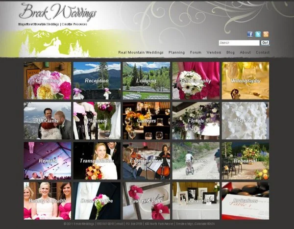 Vendors + Map + Forum + Social = Future weddings in #sumco