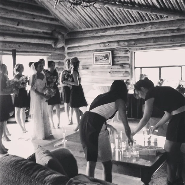 Photo session for the girls happening right now! // #keystone #keystoneweddings