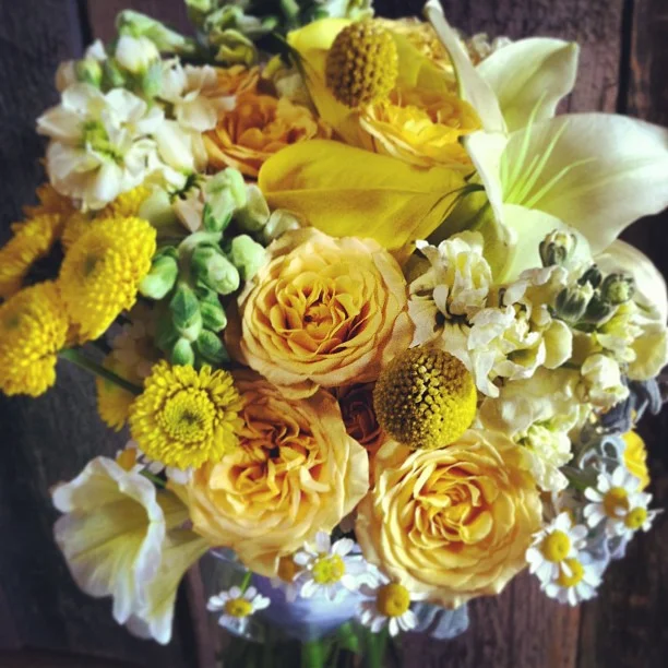 One of Kristen's bridesmaids bouquets. How does it look? // #breckweddings