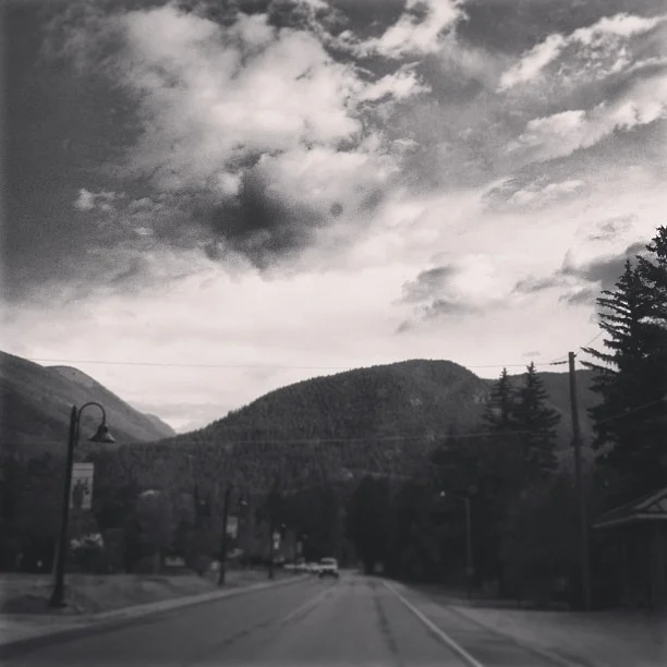 Even this little town is packed for the holiday.