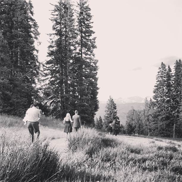 Wedding procession. // #beavercreek #wedding
