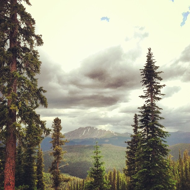 Mt. Baldy, as seen from the Outpost and North Peak.