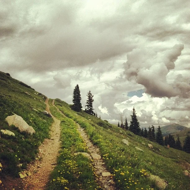 Hustling to beat the clouds!