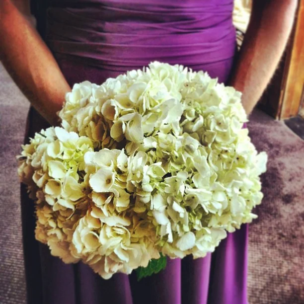 One of Jenni's bridesmaid's bouquets. // #breckwedding #breckweddings