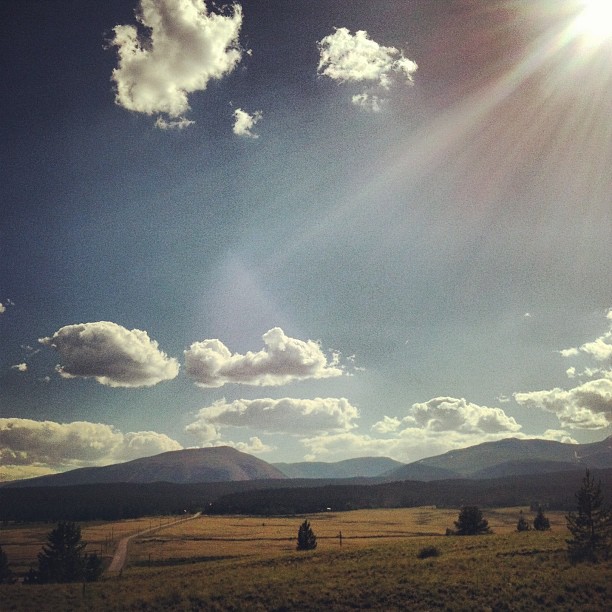 The mountains of South Park.