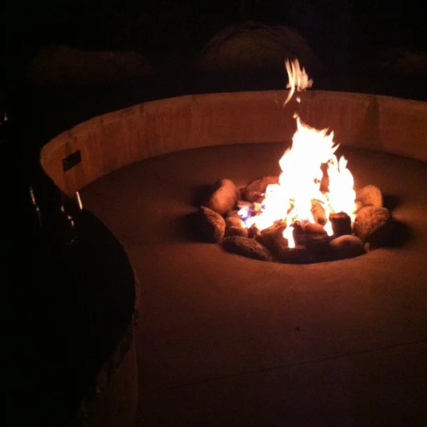 Fire pit. // #vailwedding