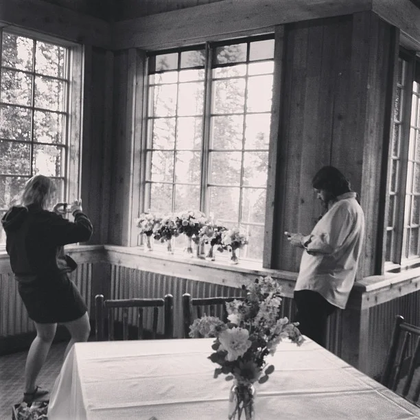 @andreaparnell shooting more photos for @breckweddings. @tyson_stark in the right, as part of the support crew.