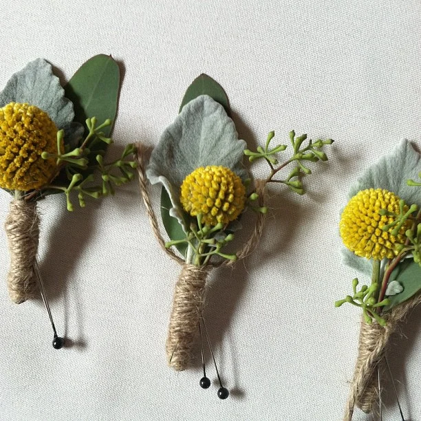 Boutonierre's for today's crew. // #breckweddings #groom