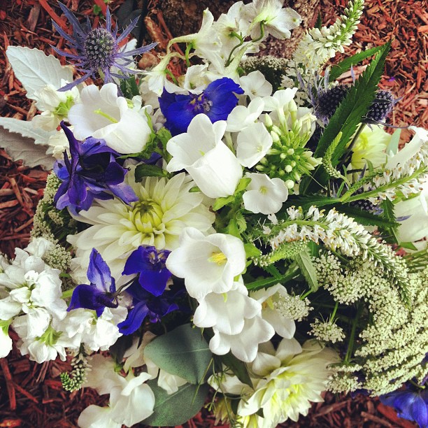 Jessica's Bouquet // All set and ready to go!