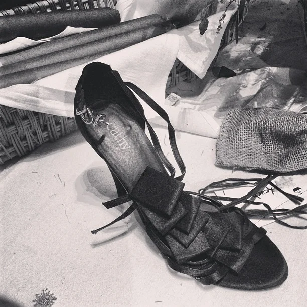 You know it was a good party when shoes get left behind. // #KeystoneMoments #KeystoneWeddings #wedding #reception