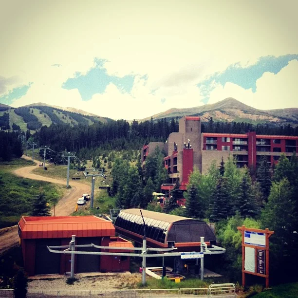 View from the Imperial Ballroom at @beaverrun