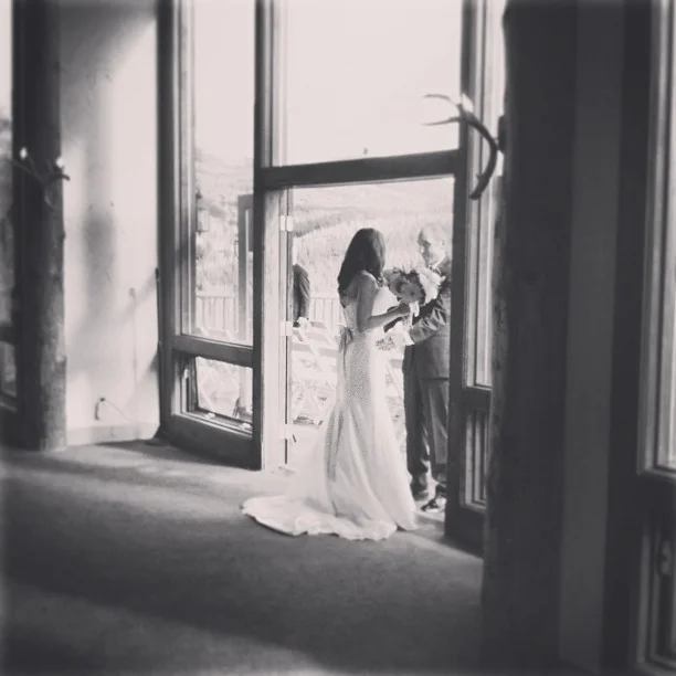 The first look for Kristin and Chris!