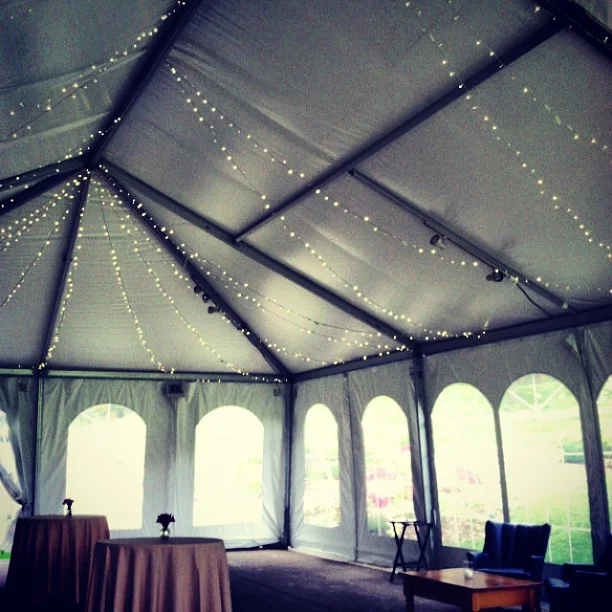 I've seen this tent set up so many different ways for #KeystoneWeddings, so ask us about it sometime!