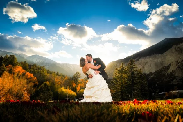 { Real Mountain Wedding } Tori + Toni at Mt. Princeton Hot Springs in Buena Vista, Colorado