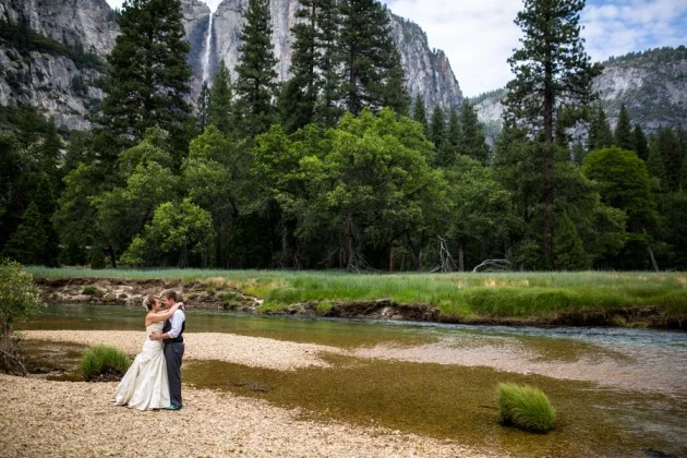 Elise + Aaron: Glacier Point Wedding in Yosemite, CA