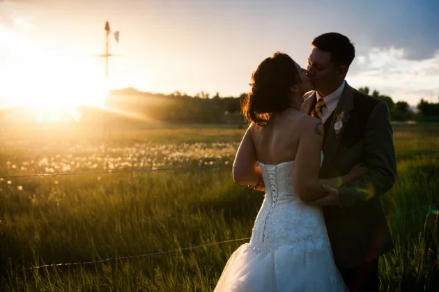 Amy + Aaron at the Stillroven Farm: Berthoud Colorado
