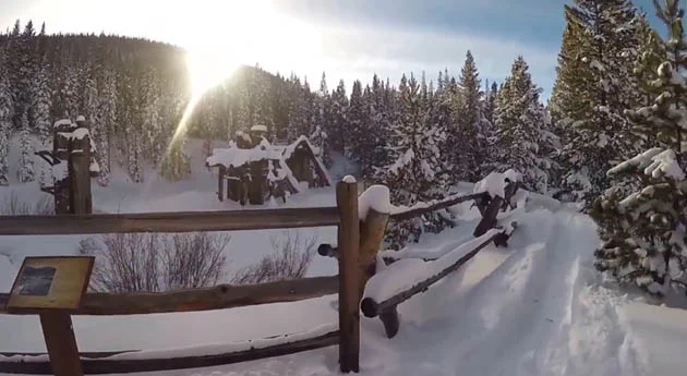 Turk's Trail: Backcountry Nordic Skiing in Breckenridge Colorado [Video]