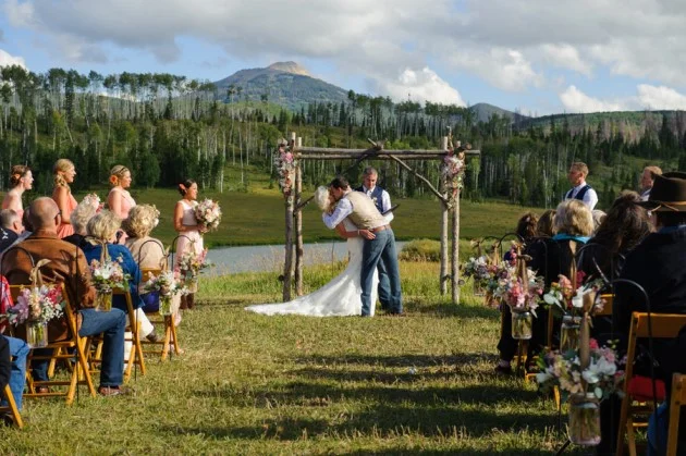 Kara + Jason: Midnight Ranch Wedding in Steamboat, Colorado