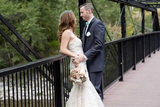 Melissa + Dustin: Colorado Mountain Wedding at the Silverthorne Pavilion