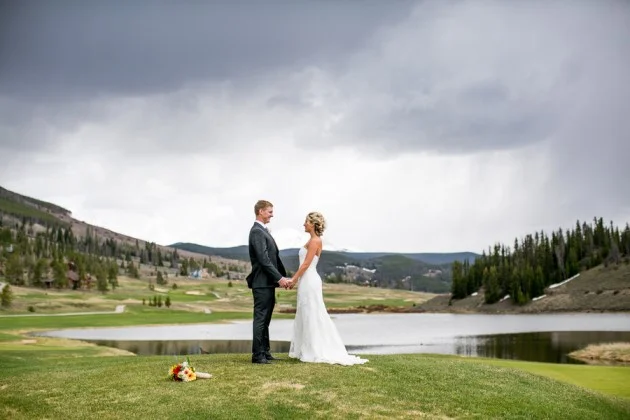 Katelyn + Jason: Colorado Mountain Wedding at the Keystone Ranch