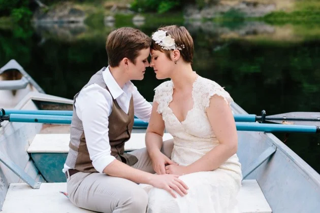 Nina + Katie: Roaring 20's Themed Wedding in California