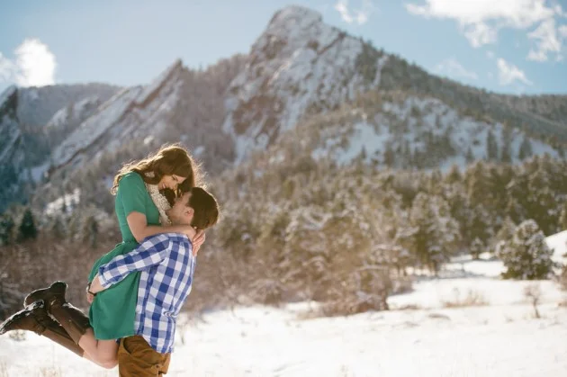 Anastasia + Nathan: Chautauqua Park Engagement Photography