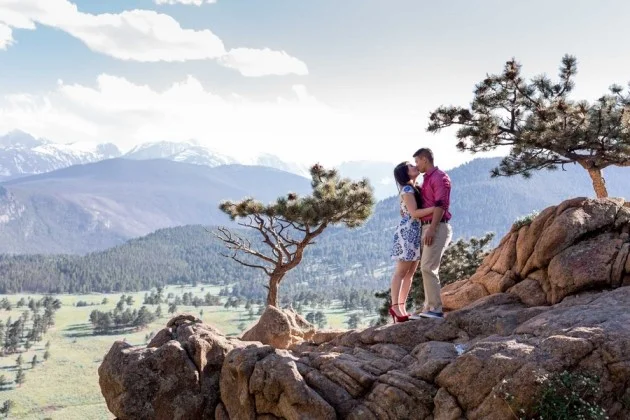 Angelica + Nathan: Wedding Anniversary in Rocky Mountain National Park