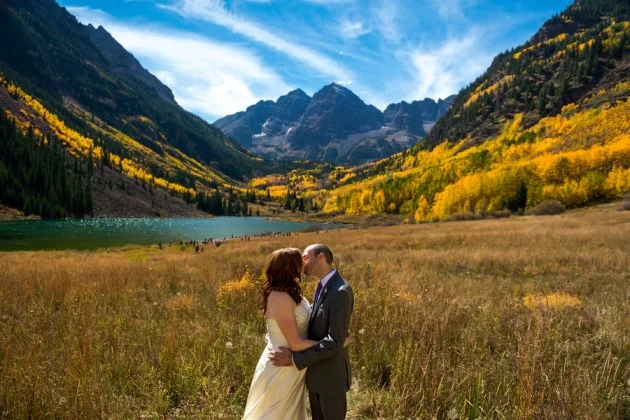 Tai + Stephen: Fall Wedding in Aspen, Colorado