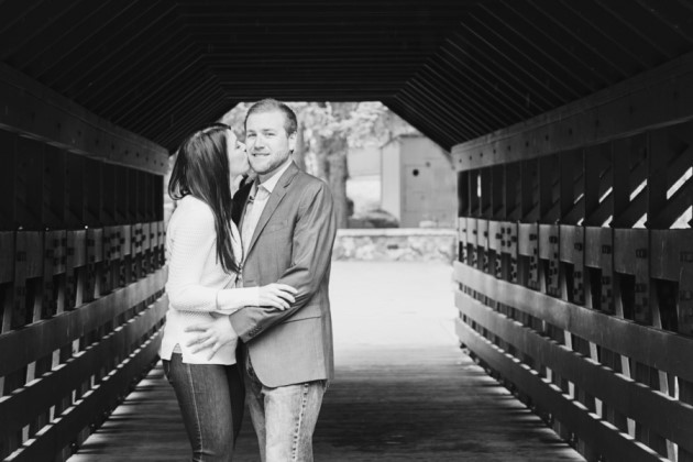 Laura + Sean: Colorado Winter Engagement in the Vail Village