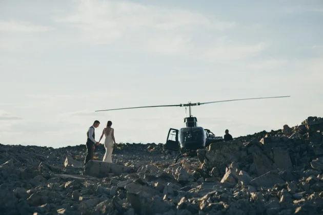 Amy + Adam: Rainbow Mountain Helicopter Elopement in Whistler, British Columbia