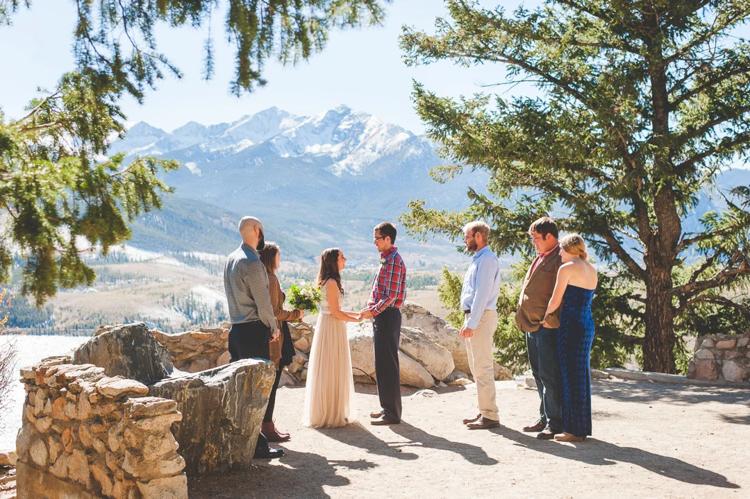 Dana + Connor | Colorado Mountain + Lake Elopement 