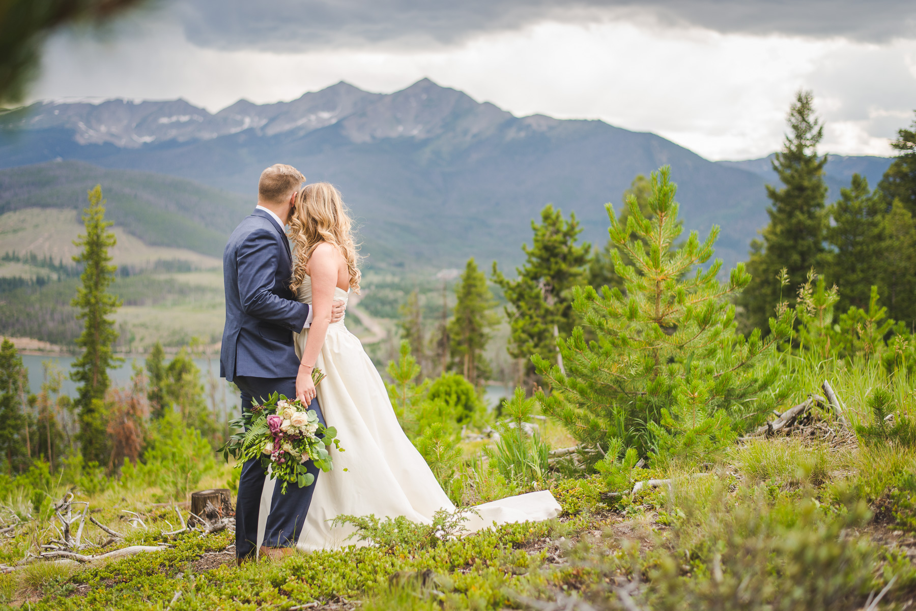 Rachel + Josh | Small Summer Wedding in the Colorado Mountains — SUMMIT ...